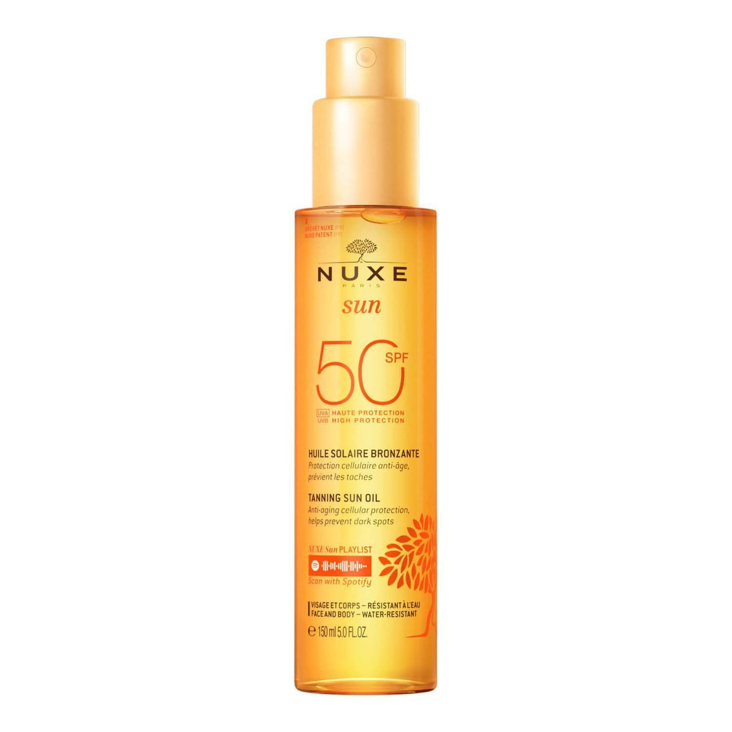 Nuxe Tanning Oil SPF50