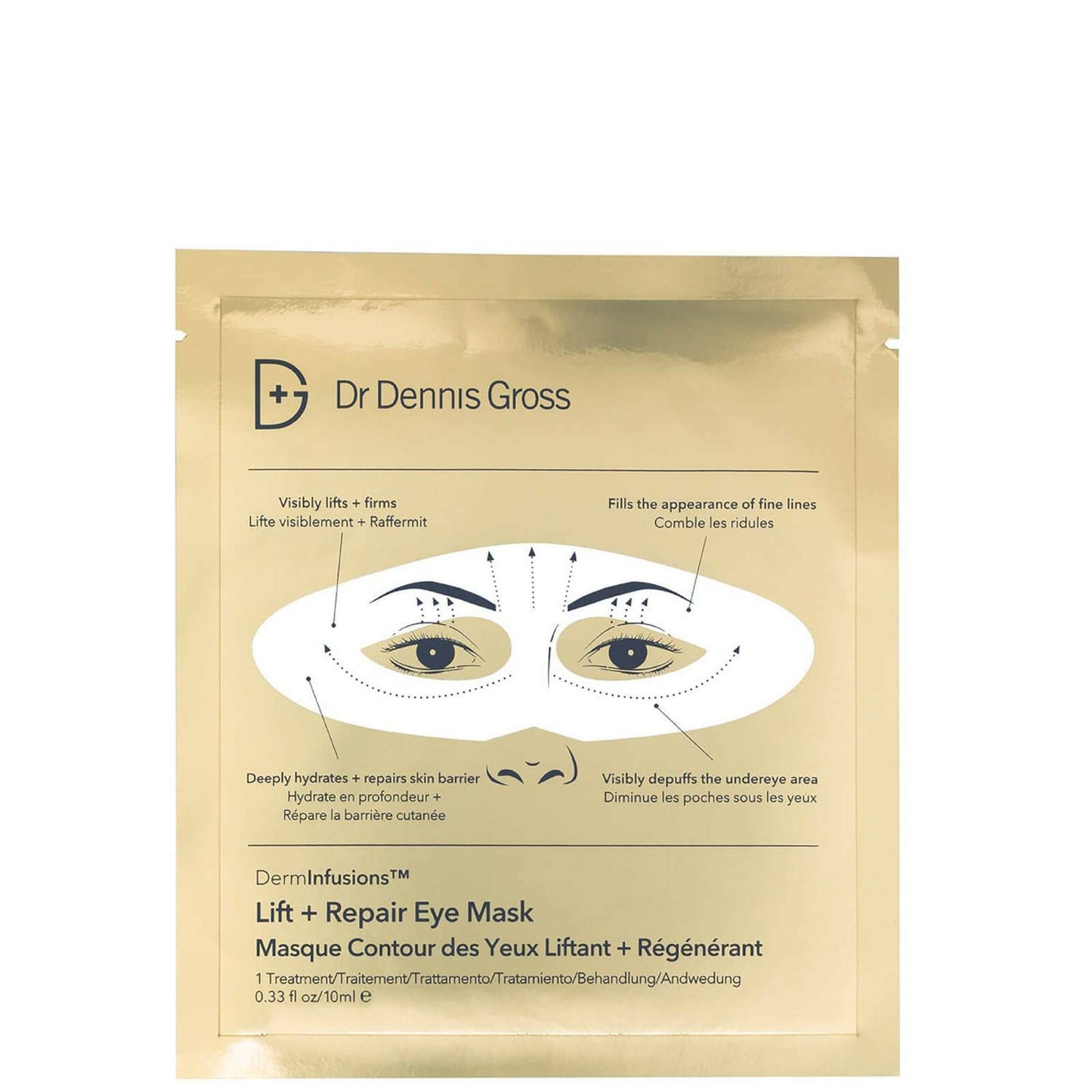Dr. Dennis Gross DermInfusions™ Lift + Repair Eye Mask