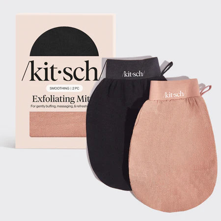 Kitsch Exfoliating Mitt 2pc Set