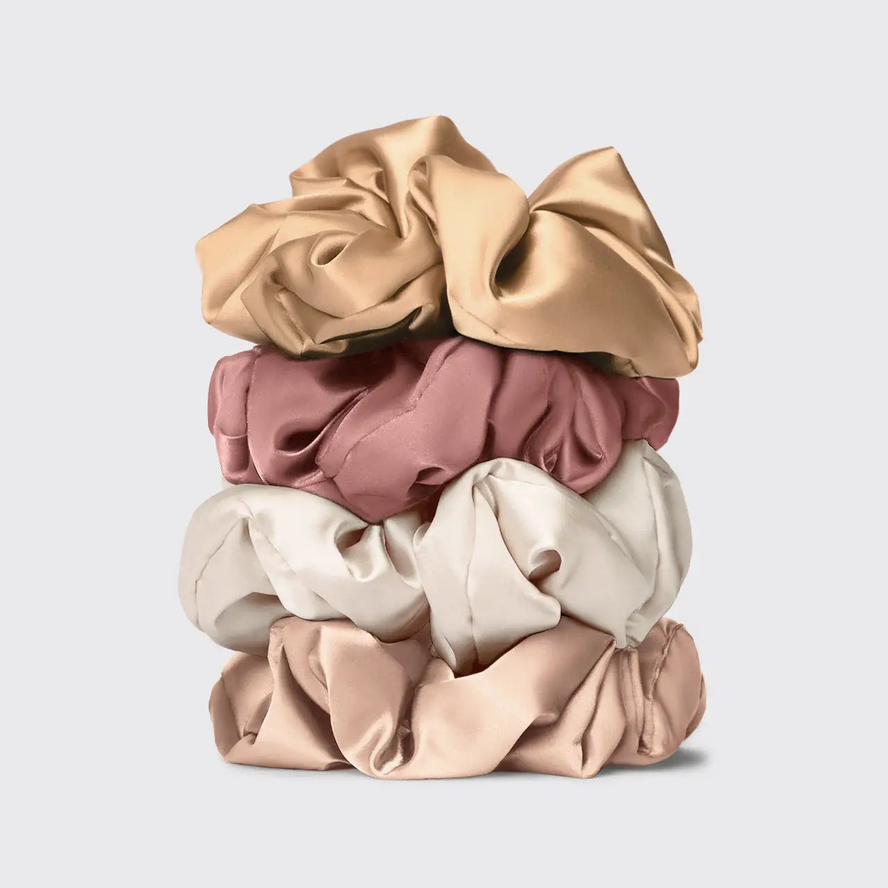 Kitsch Pillow Scrunchies® in Satin 4pc