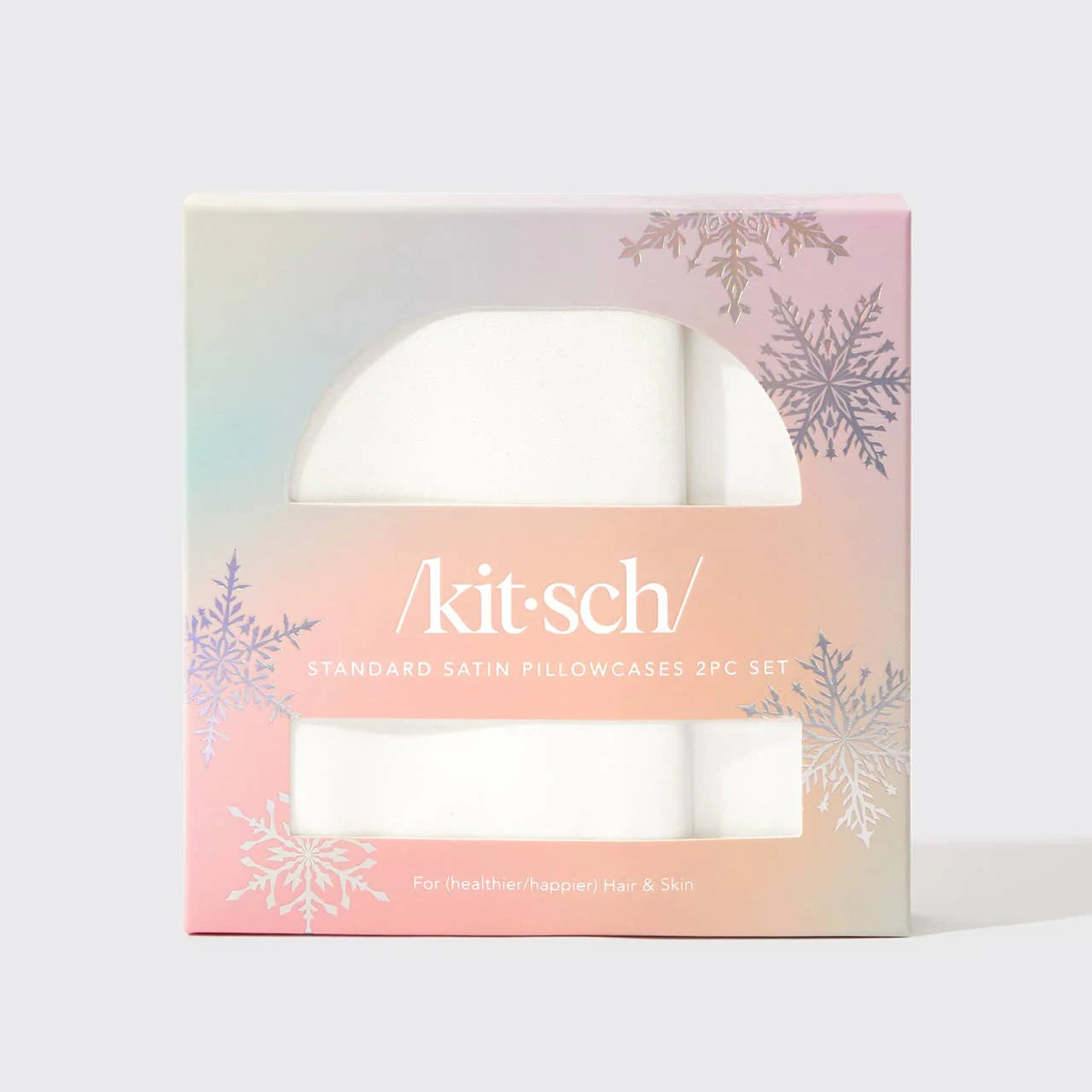 Kitsch Satin Ivory Holiday Set 2 pcs