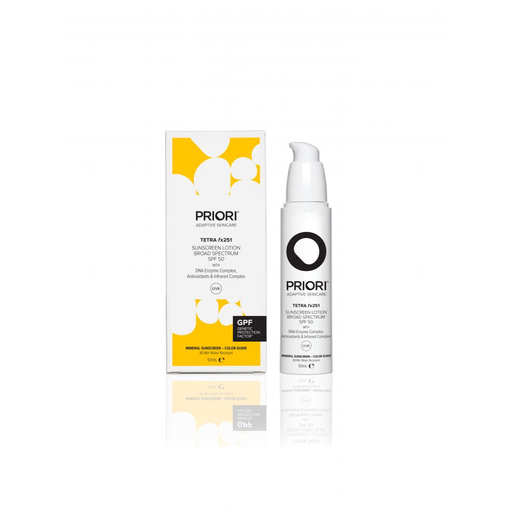 Priori TETRA - Broad Spectrum SPF 50 Tinted