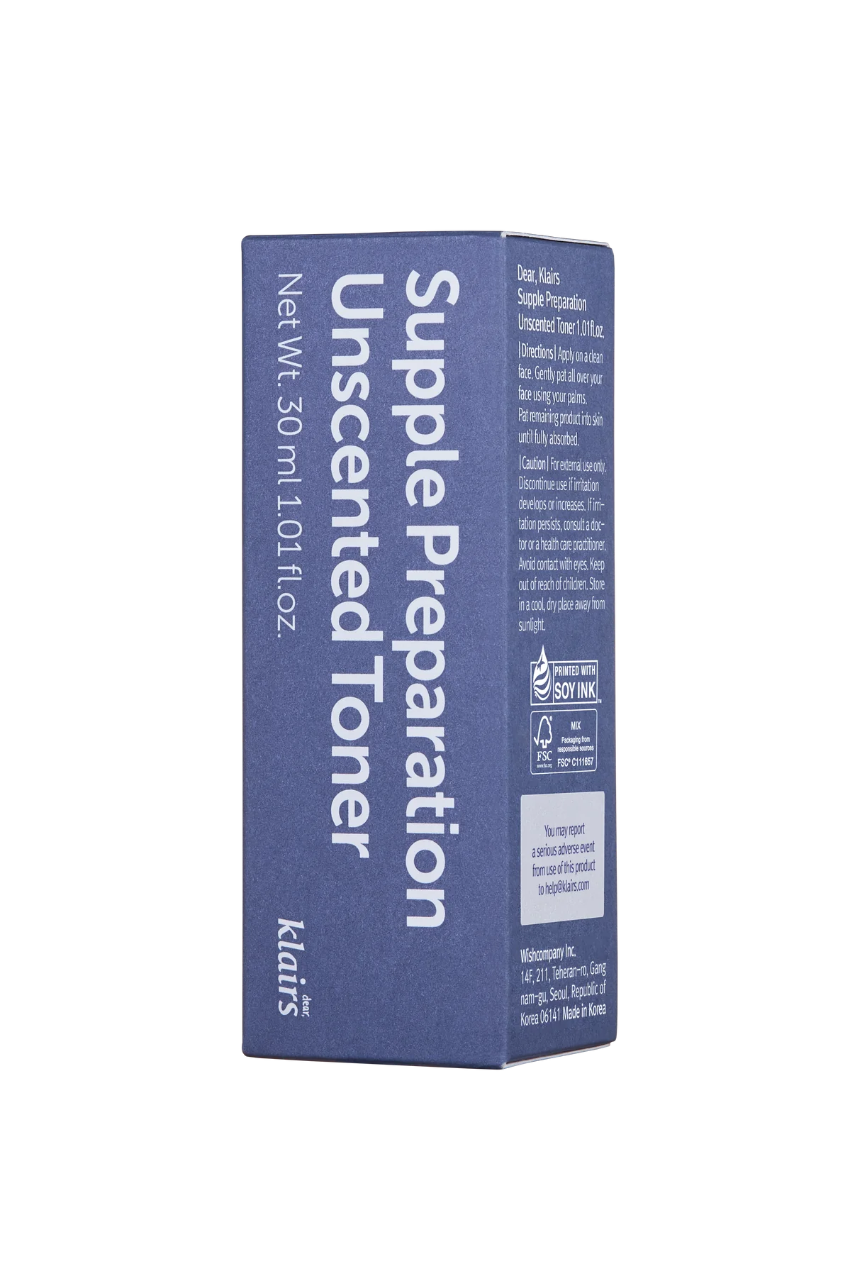 Klairs Supple Preparation Unscented Toner