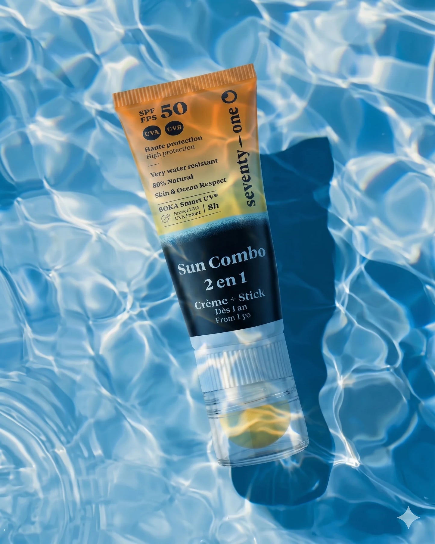 Seventyone Sun Combo SPF50+ Sunscreen 2-in-1 Face & Lip Stick