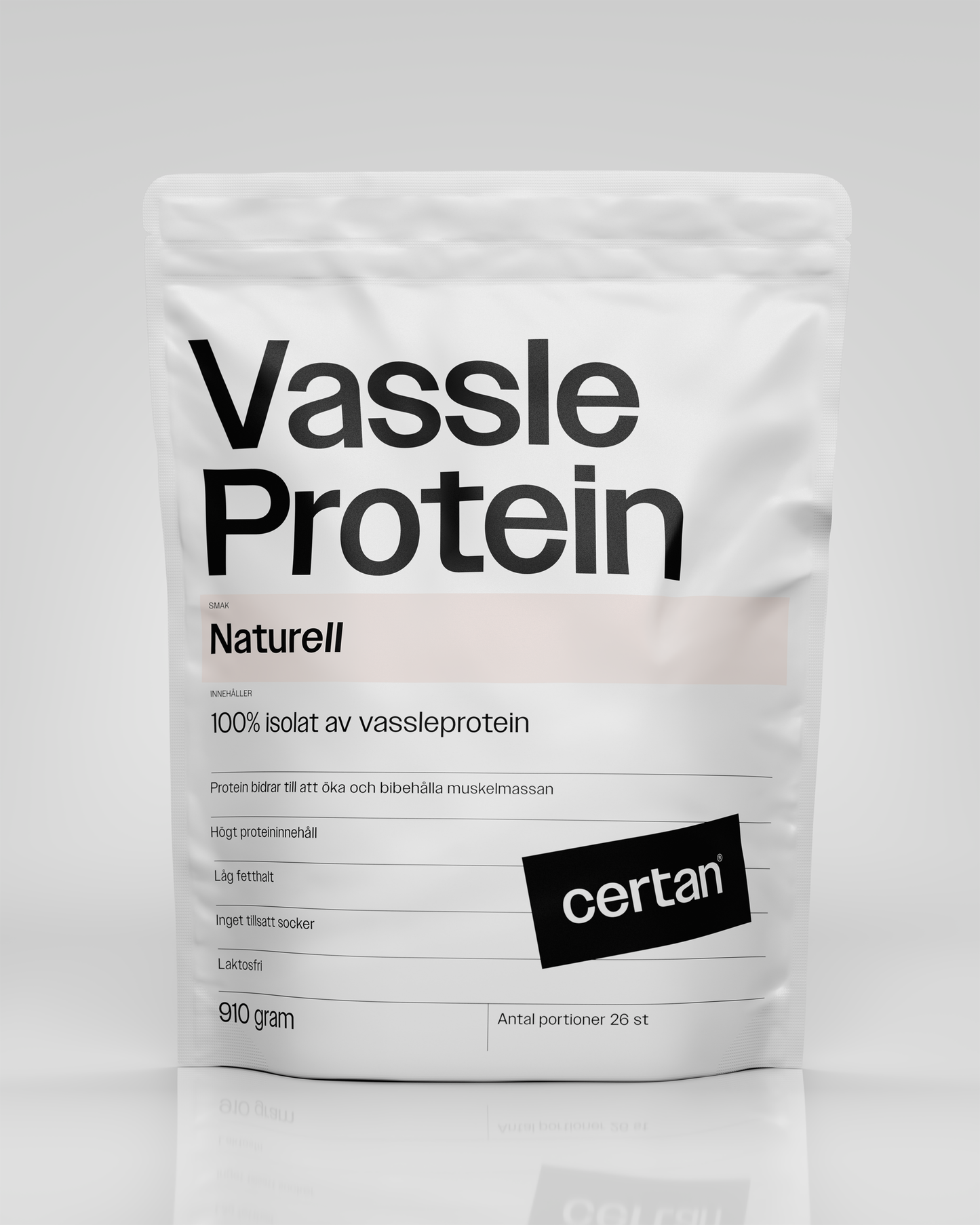Certan Proteinpulver Vassle