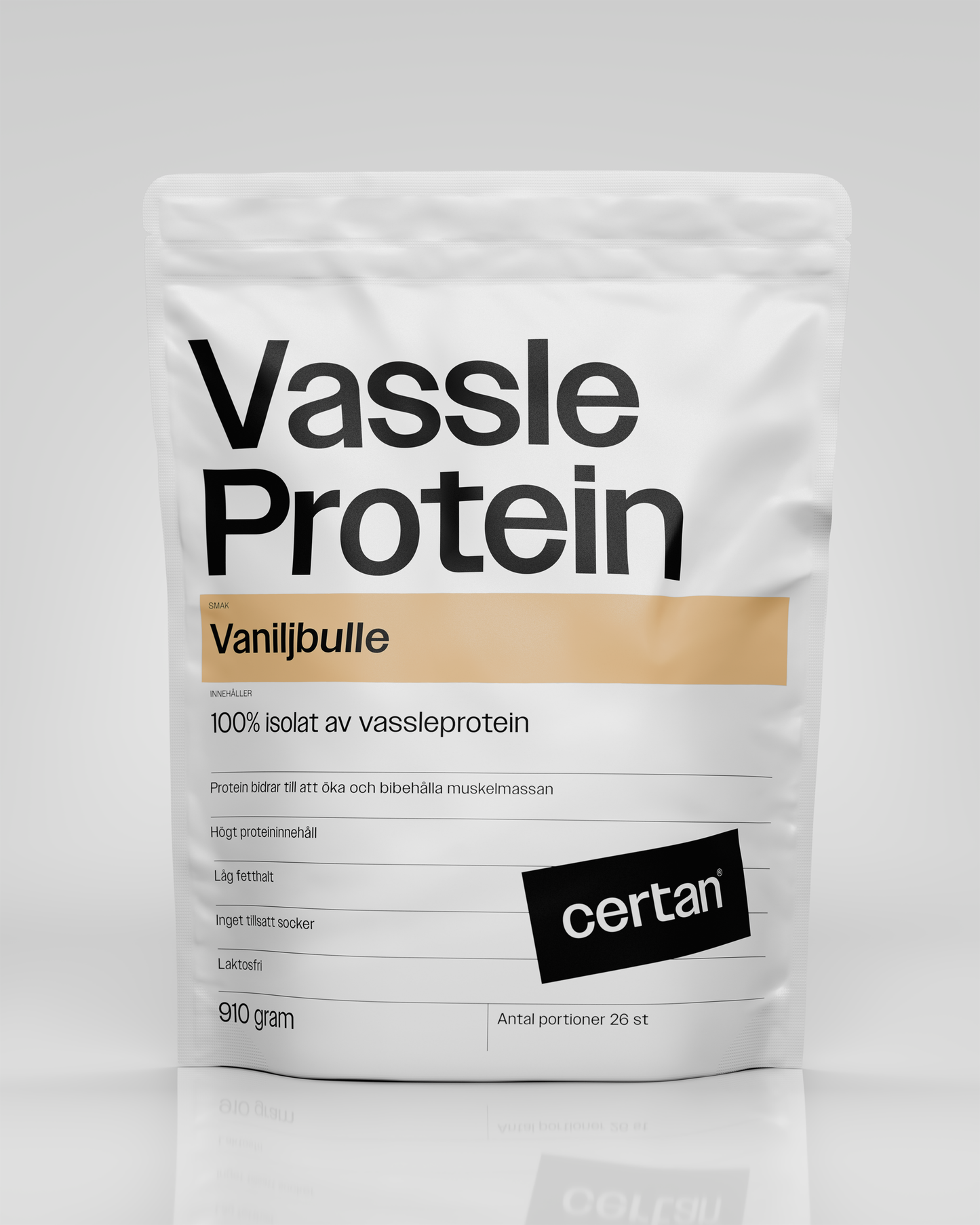 Certan Proteinpulver Vassle