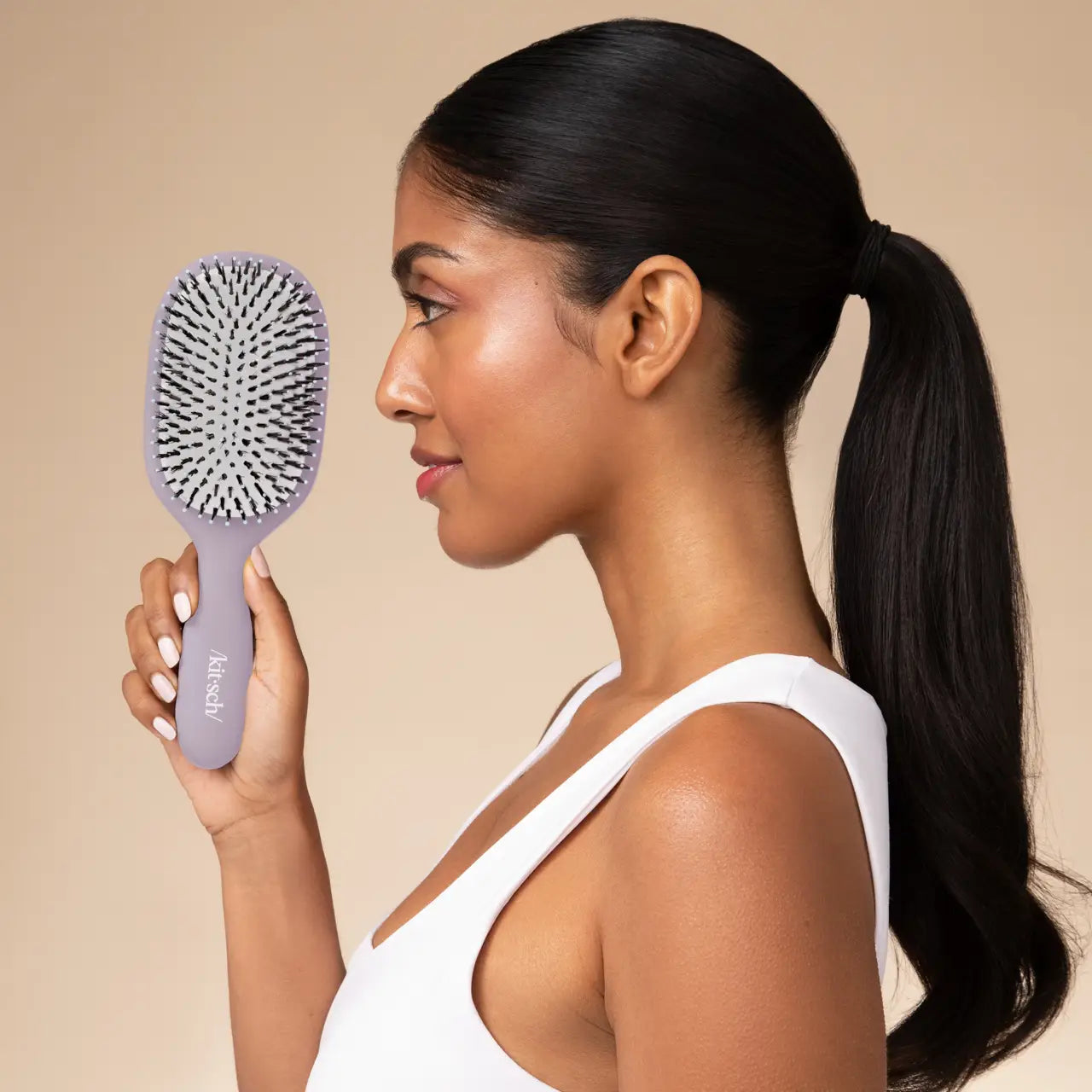 Kitsch Smooth & Polish Brush in Soft Violet