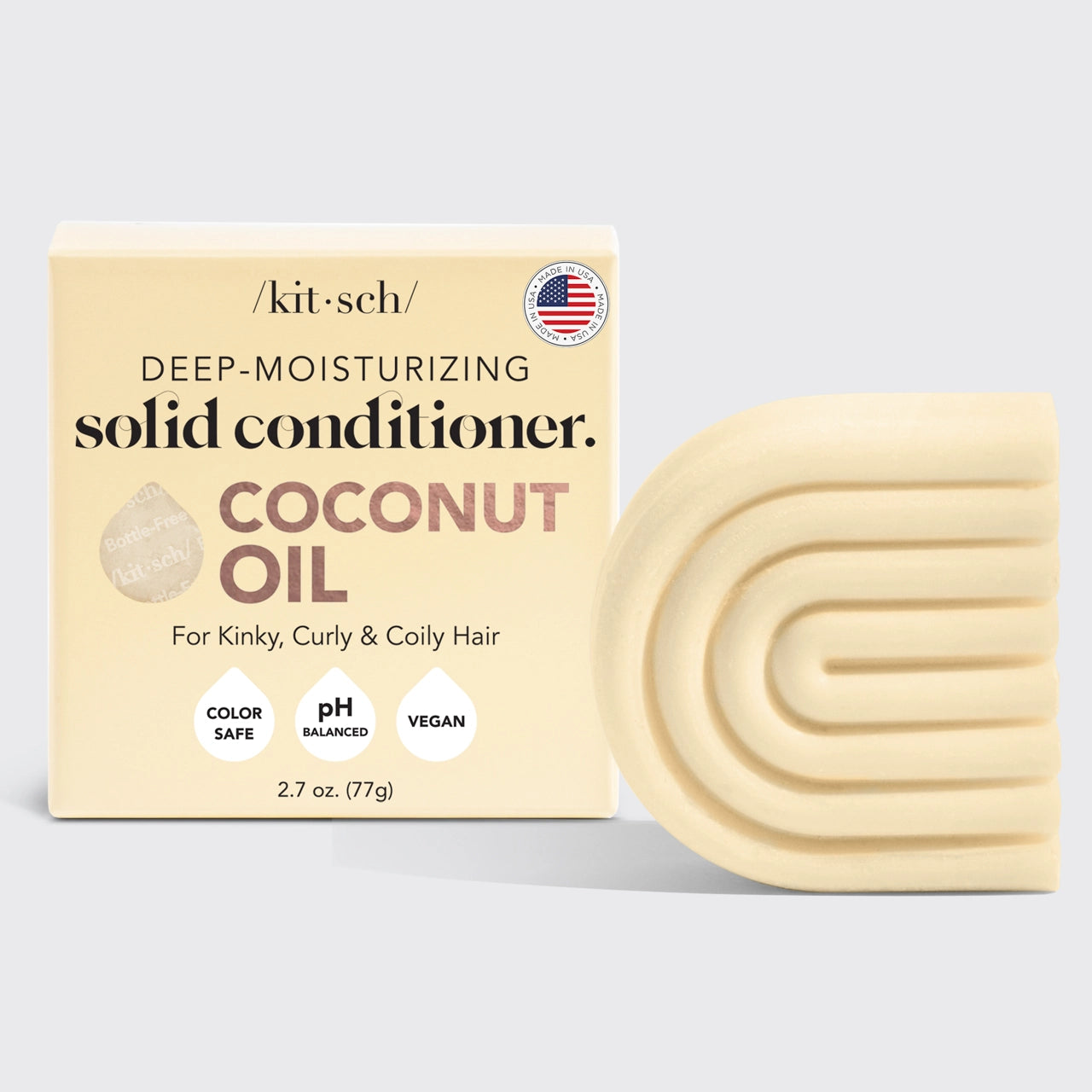 Kitsch Coconut Repair Conditioner Bar/Mask for Dry, Damaged Hair