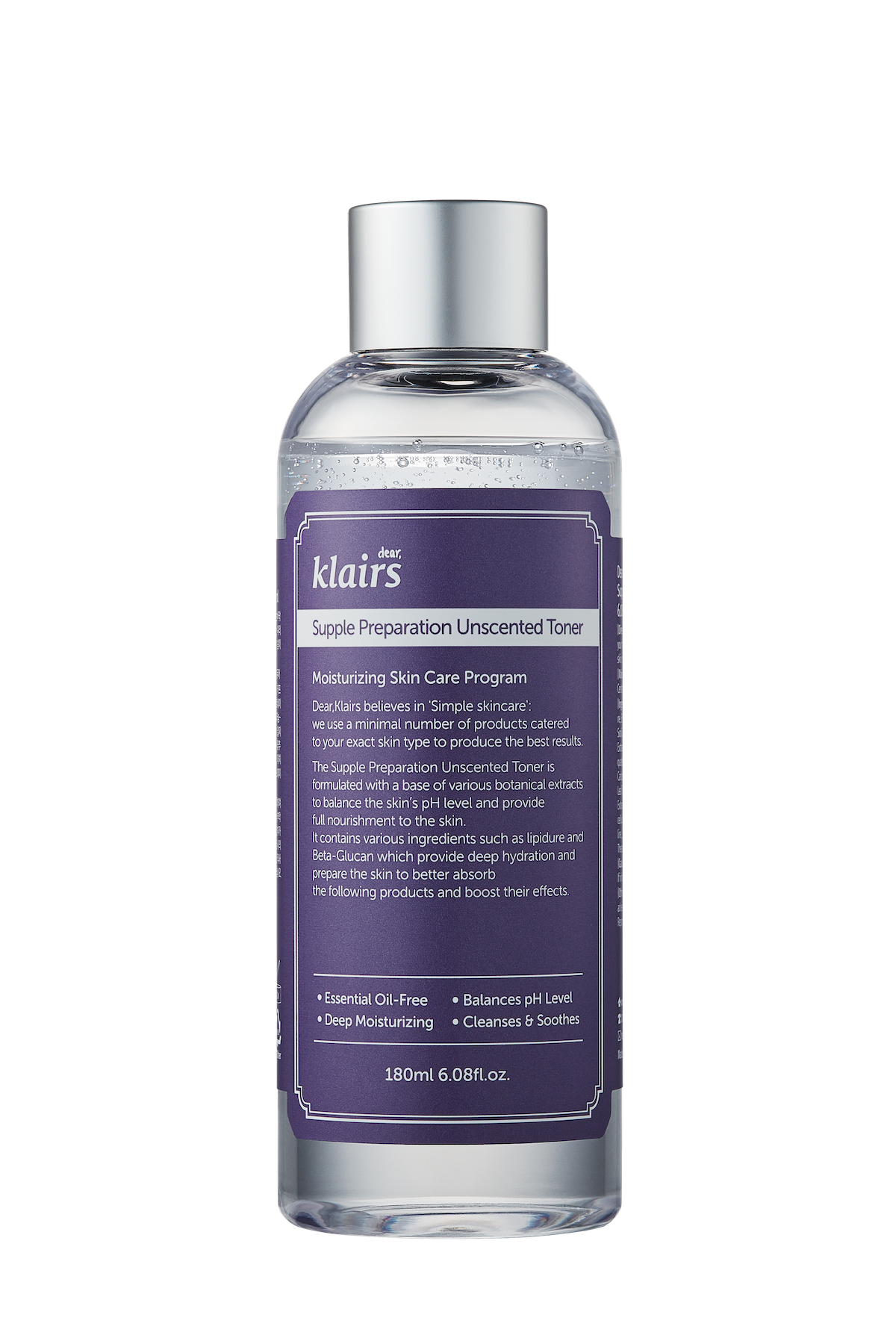 Klairs Supple Preparation Unscented Toner