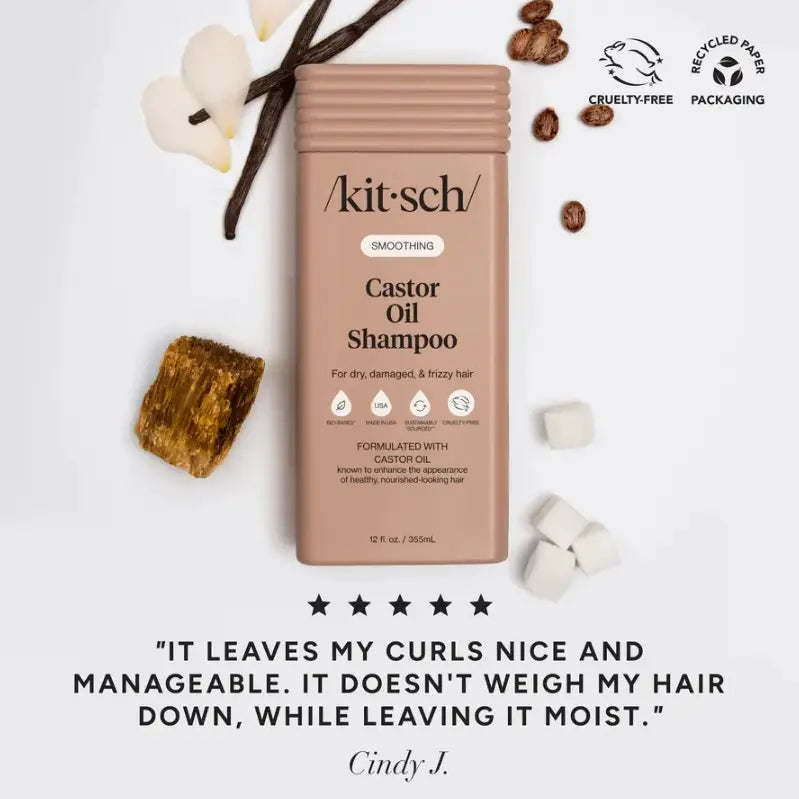 Kitsch Smoothing Castor Oil Shampoo