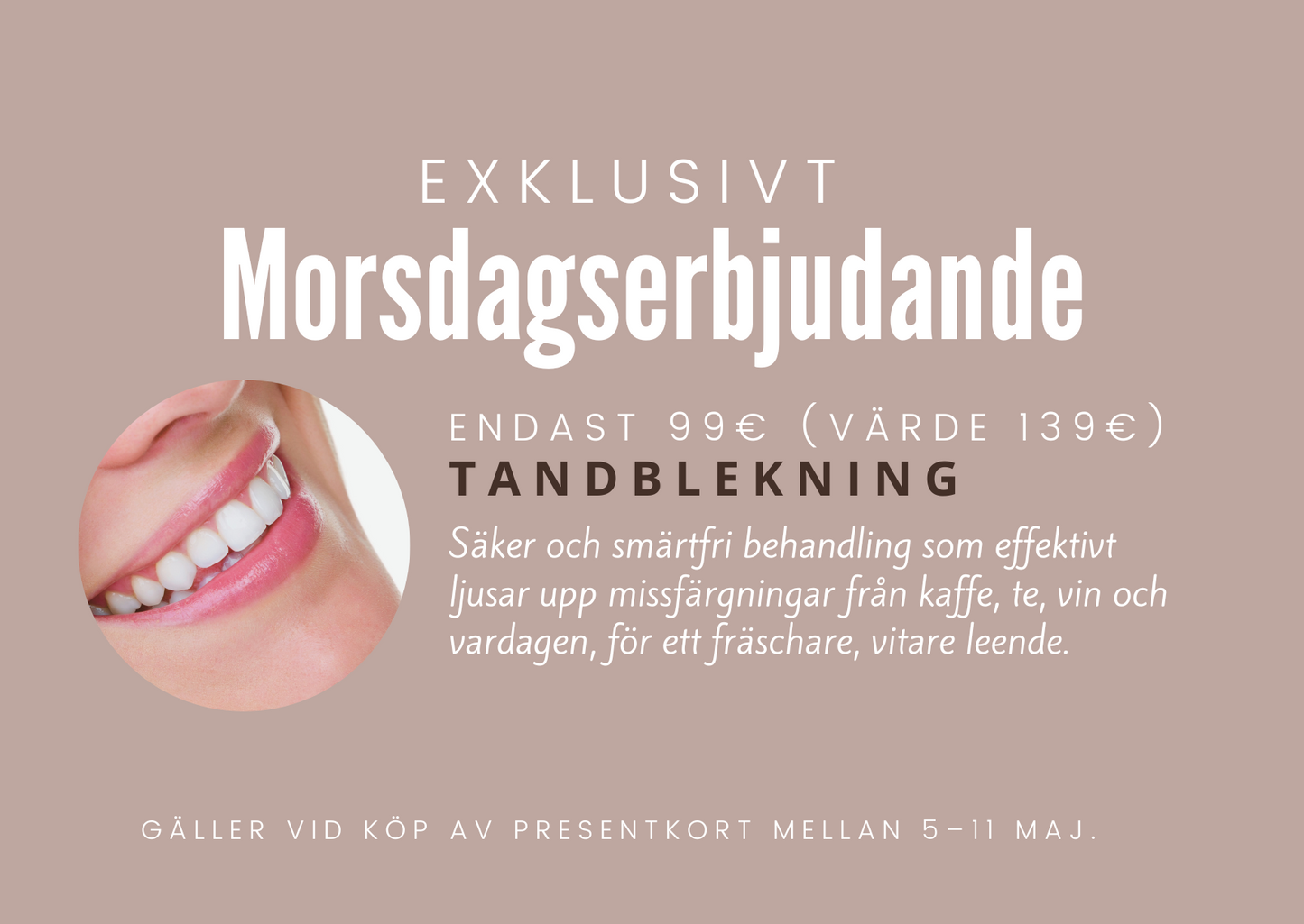 Äitienpäivän ainutlaatuiset tarjoukset