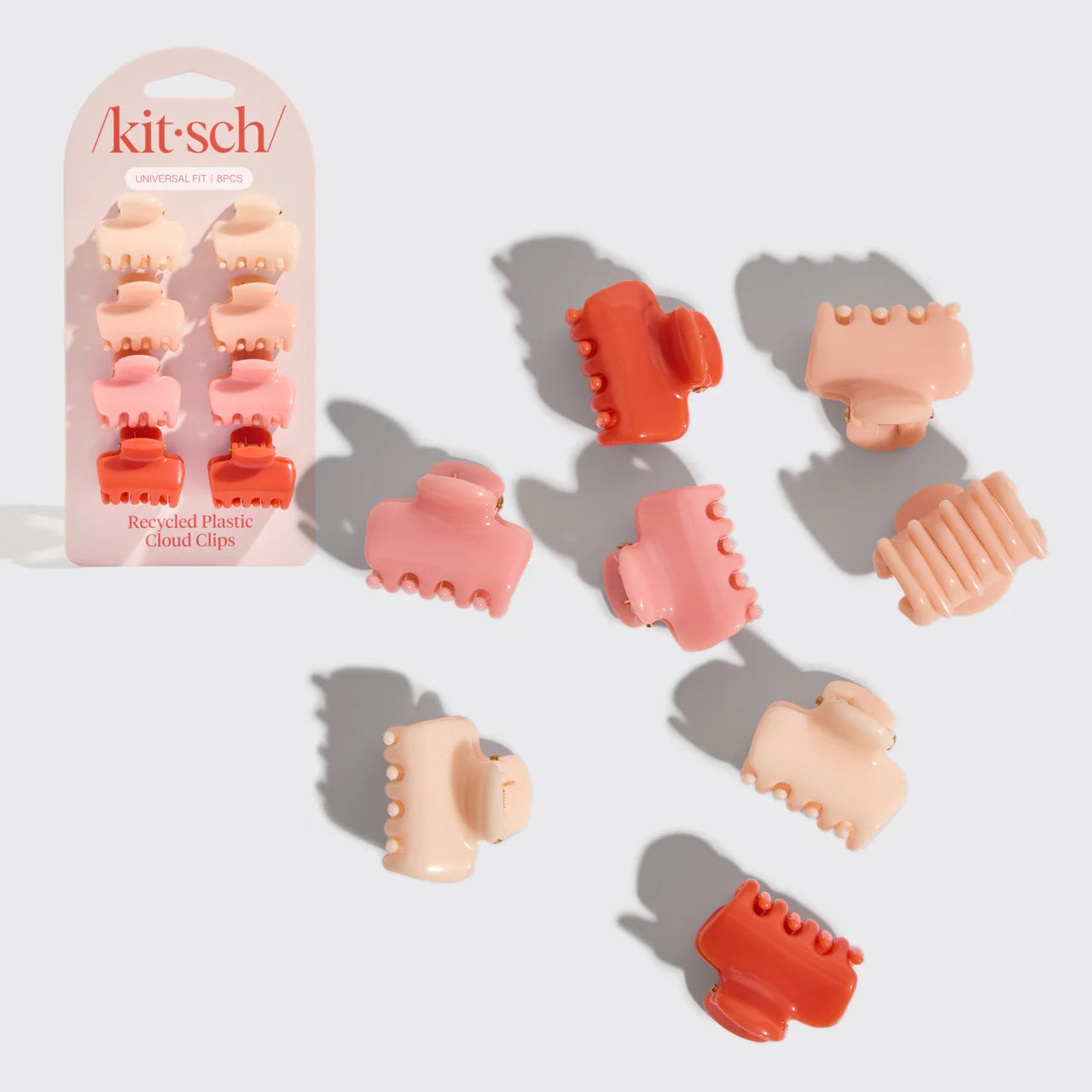 Kitsch Cherry Blossom Cloud Claw Clips Set - Mini