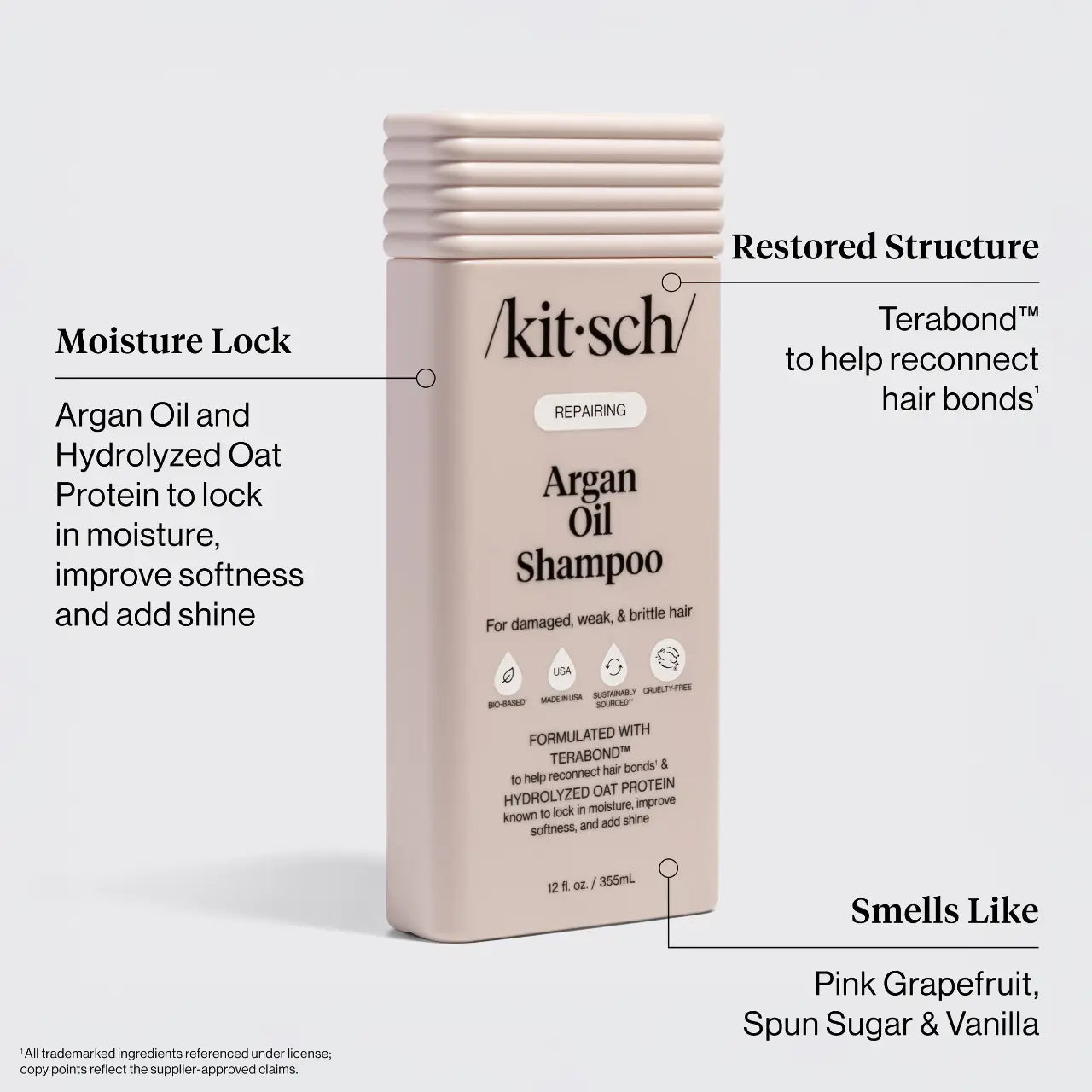Kitsch Repairing Argan Oil Shampoo