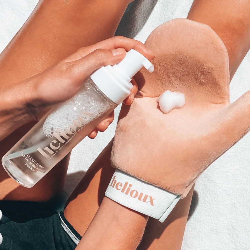 Helioux Beauty Self Tanner Mousse Transparent
