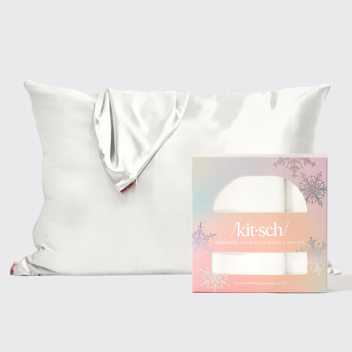 Kitsch Satin Ivory Holiday Set 2 pcs