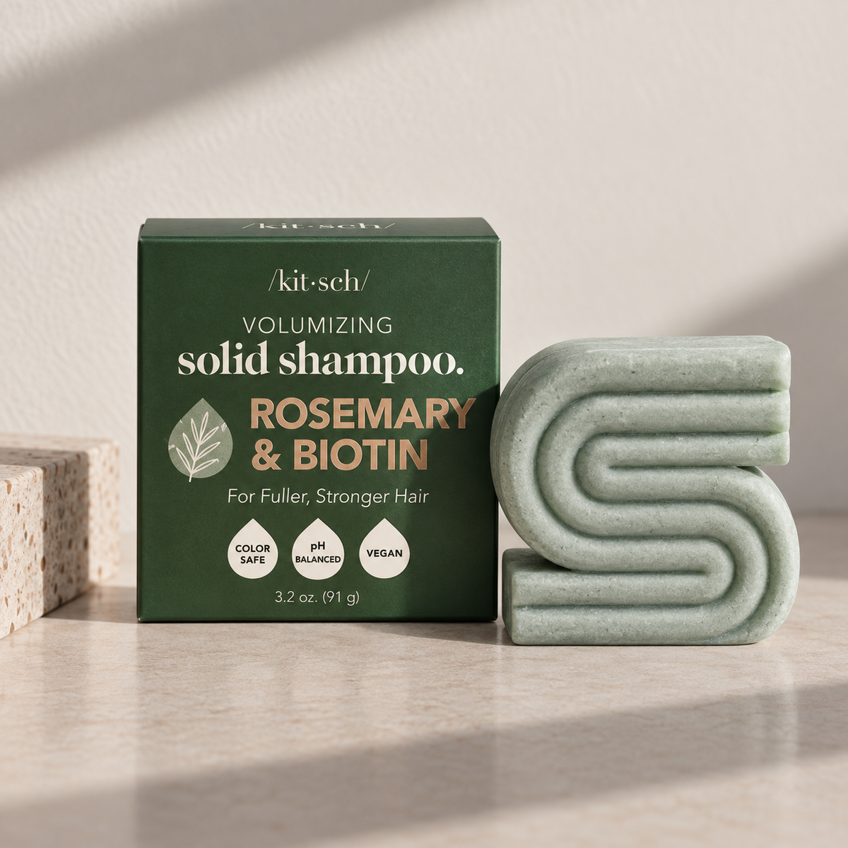 Kitsch Rosemary &amp; Biotin Volumizing Solid Shampoo
