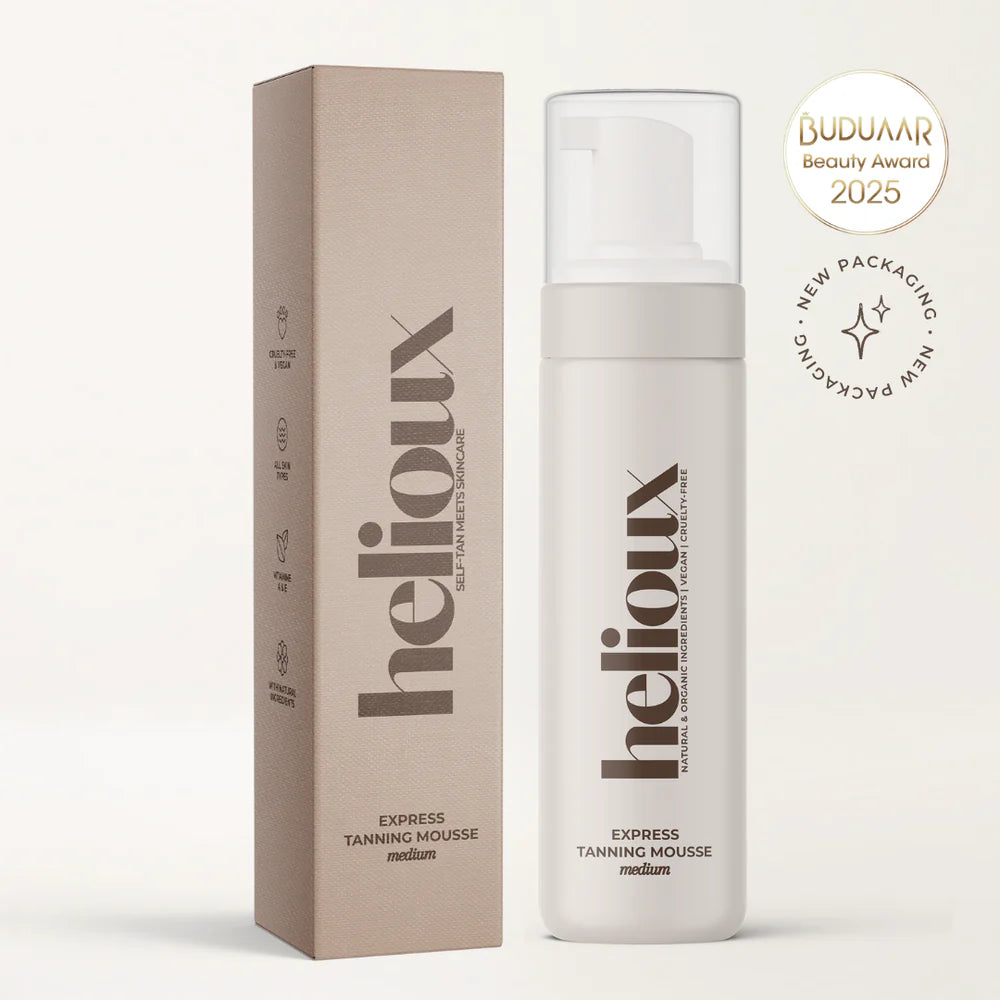 Helioux Beauty 1-3 hours Express Self Tan Mousse