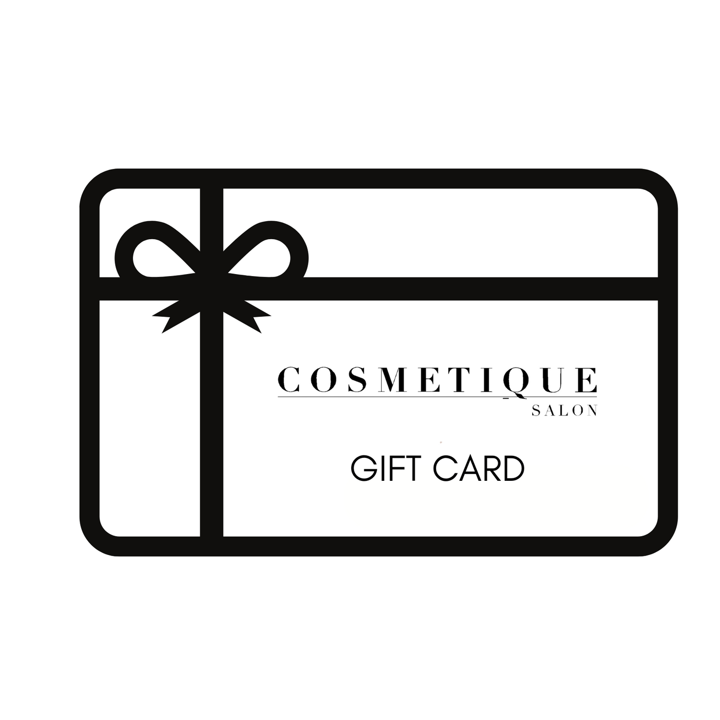 Cosmetique presentkort - summa