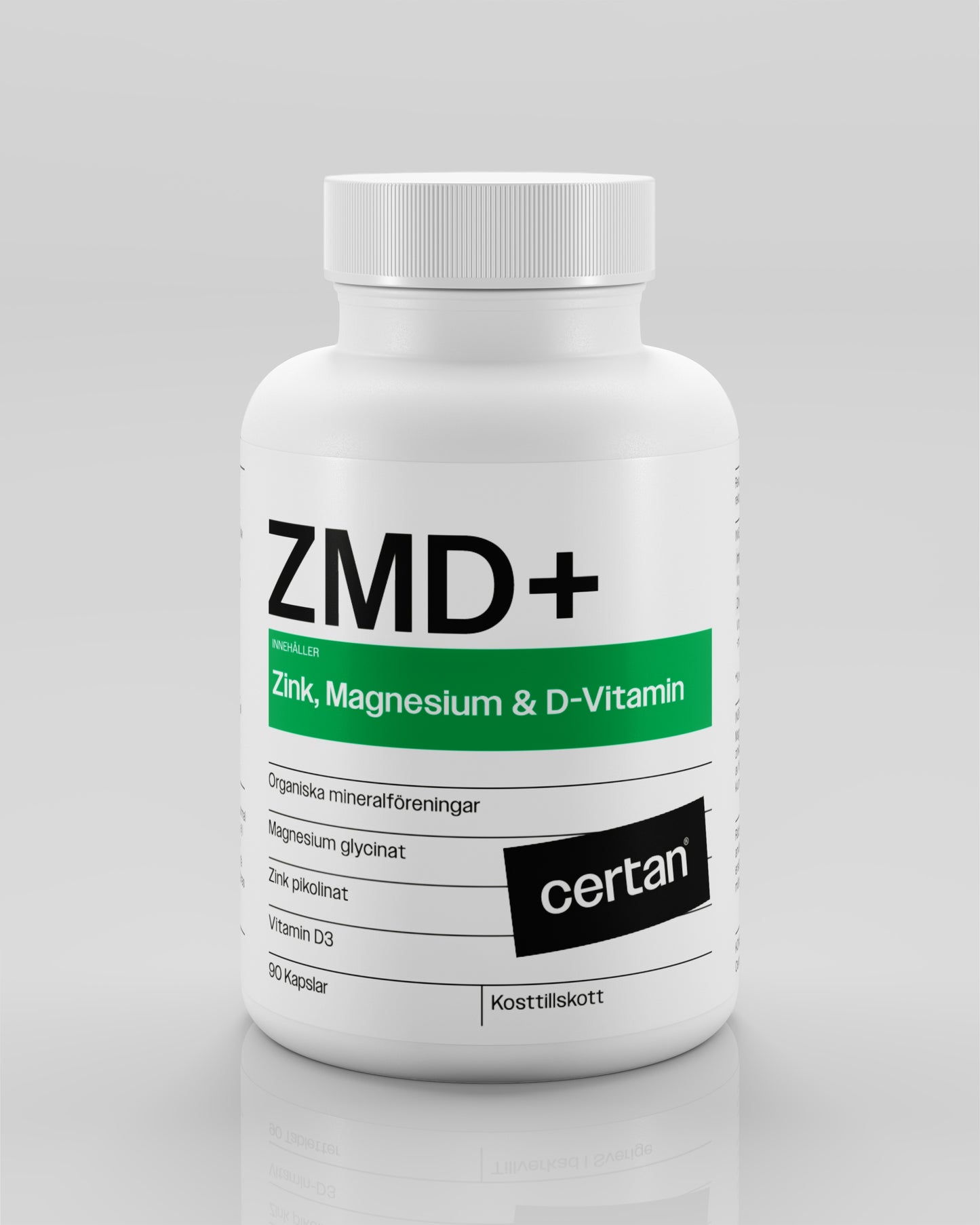 Certan ZMD+ Zinc, Magnesium &amp; Vitamin D