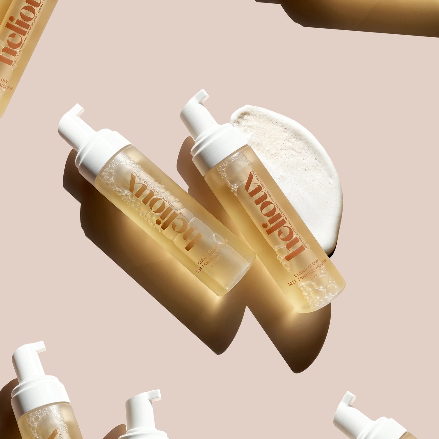 Helioux Beauty Self Tanner Mousse Transparent