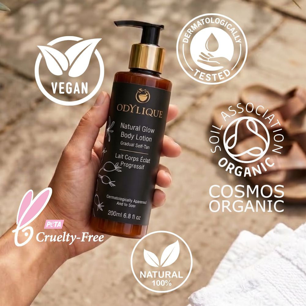 Odylique Natural Glow Body Lotion 200ml