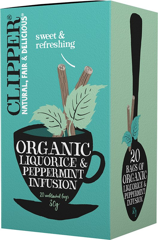 Clipper Organic Liqourice & Peppermint Tea