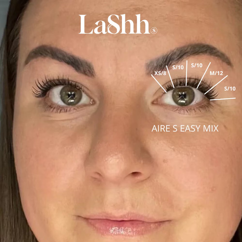 Lashh Easy Mix -Aire lösfransar