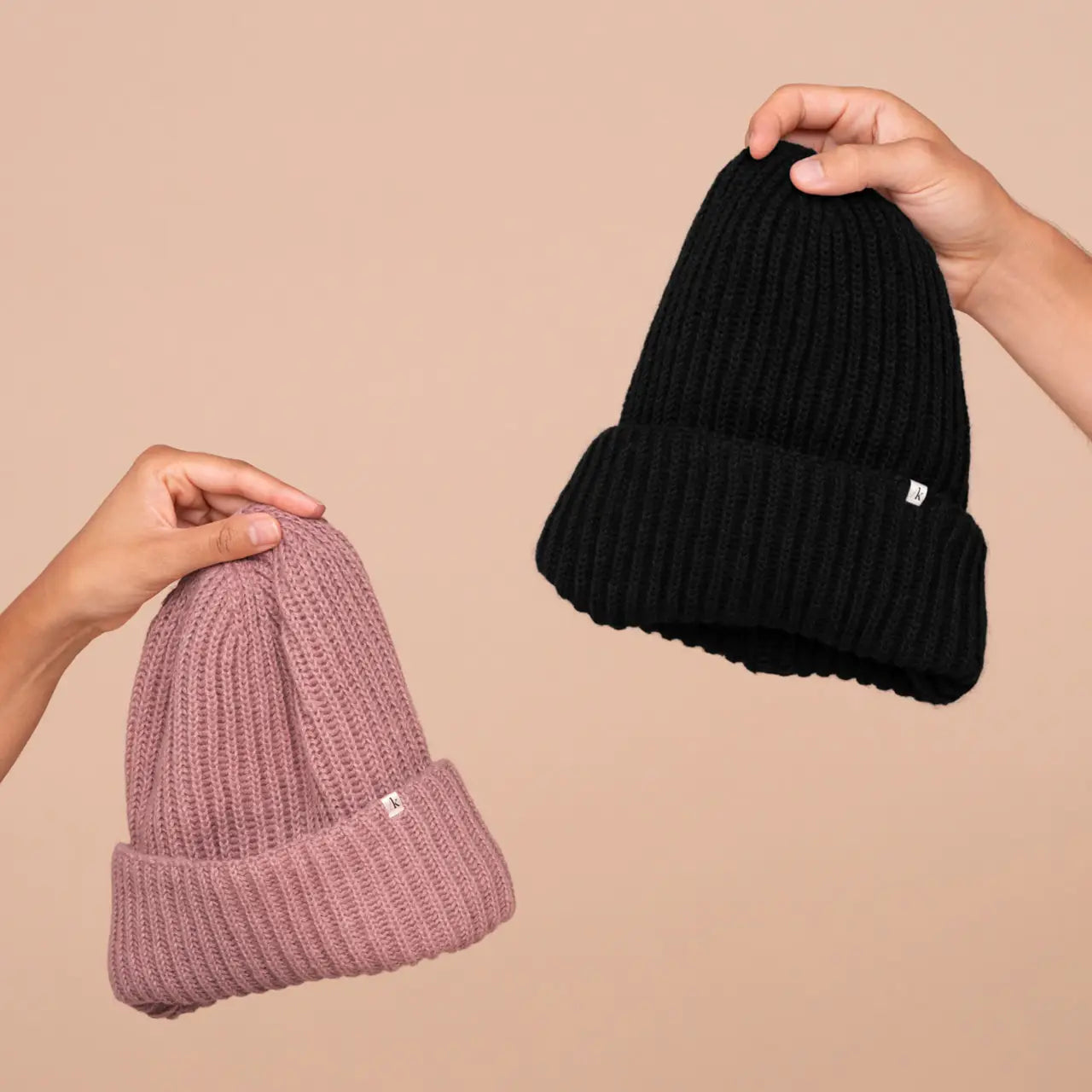 Kitsch Glazey™ Satin-Lined Beanie - Blush
