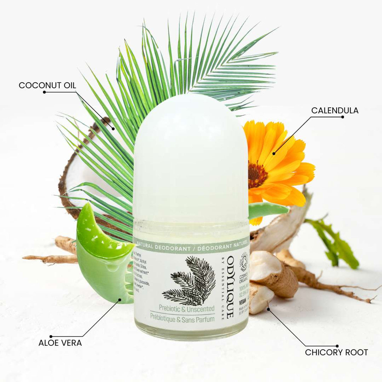Odylique Natural Deodorant Roll-on Prebiotic